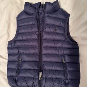 Polo by Ralph Lauren Blue Quilted Vest